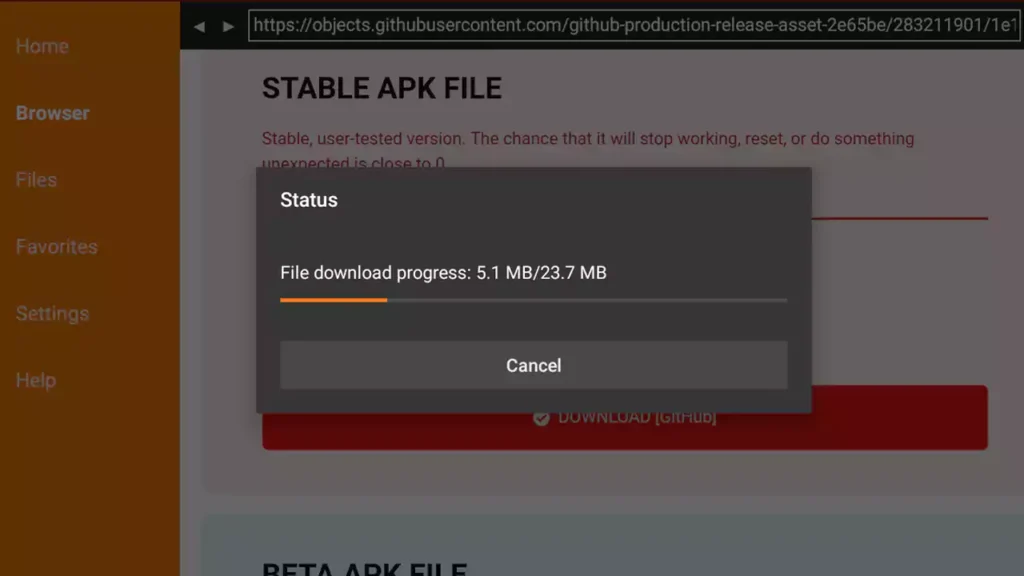 Click-on-Stable-to-download-to-begin